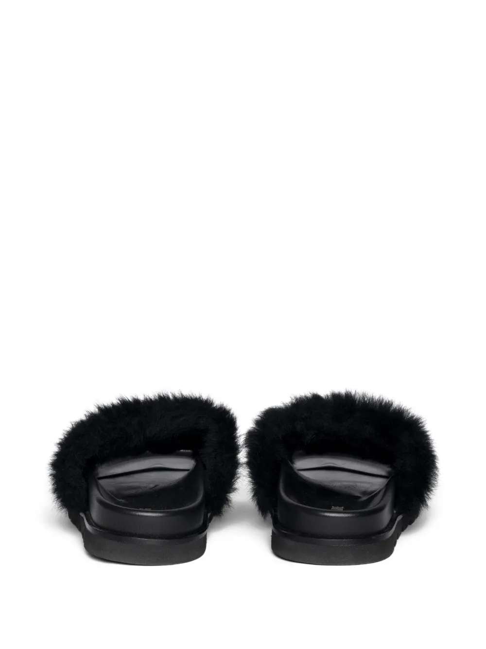 Zadig&Voltaire Teddy Bare sandals Black