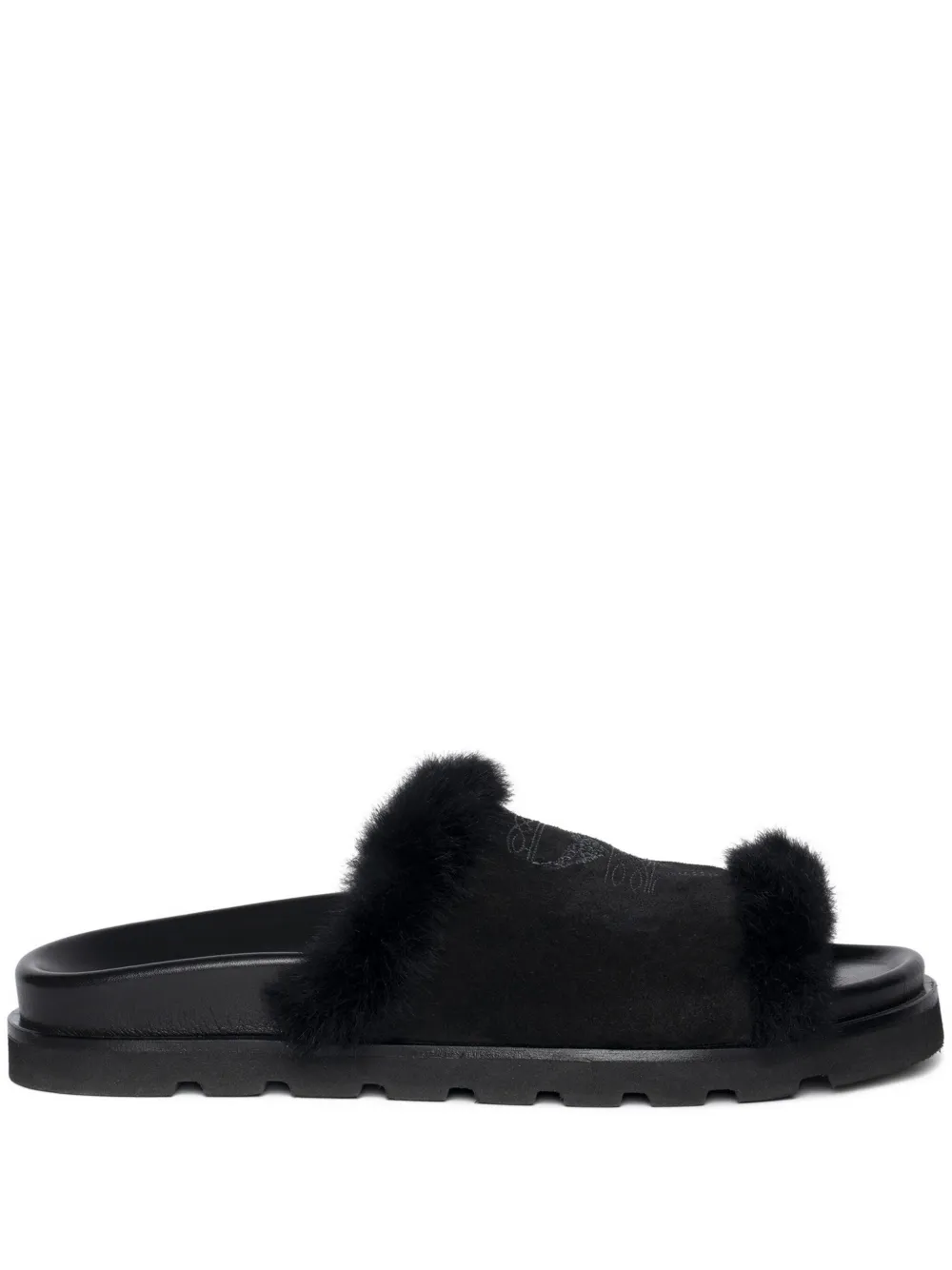 Zadig&Voltaire Teddy Bare sandals | Black | Image 1