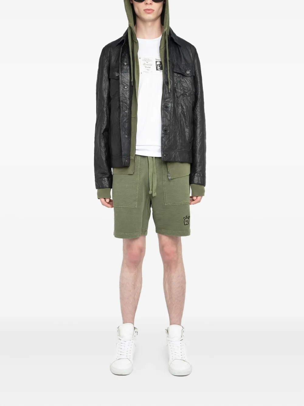 Zadig&Voltaire Pablo Slub shorts | Track & Running Shorts | Image 2