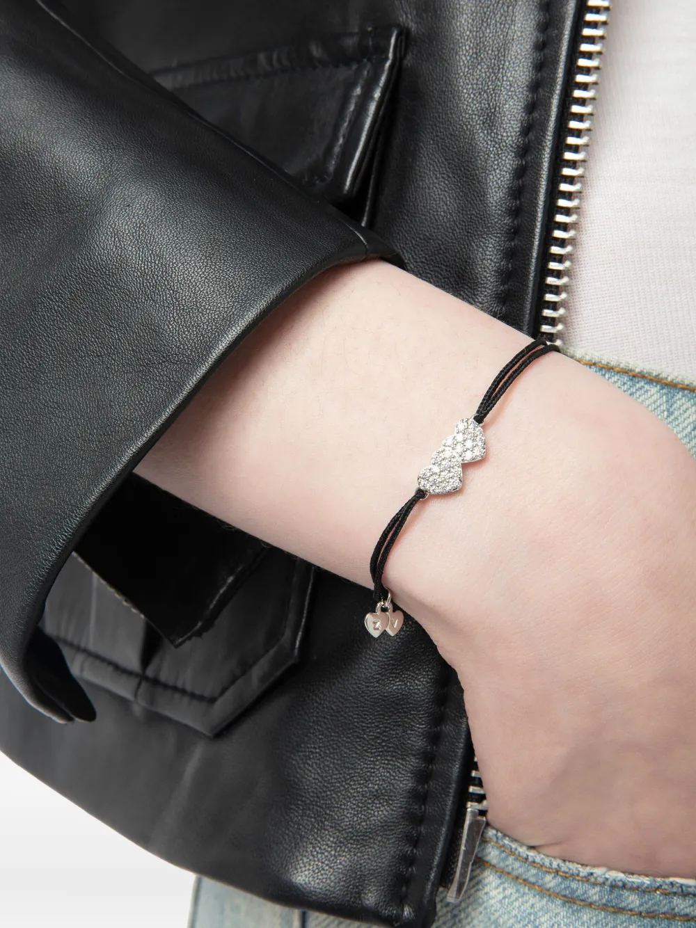 Zadig&Voltaire Zadig Link Heart armband - Zilver