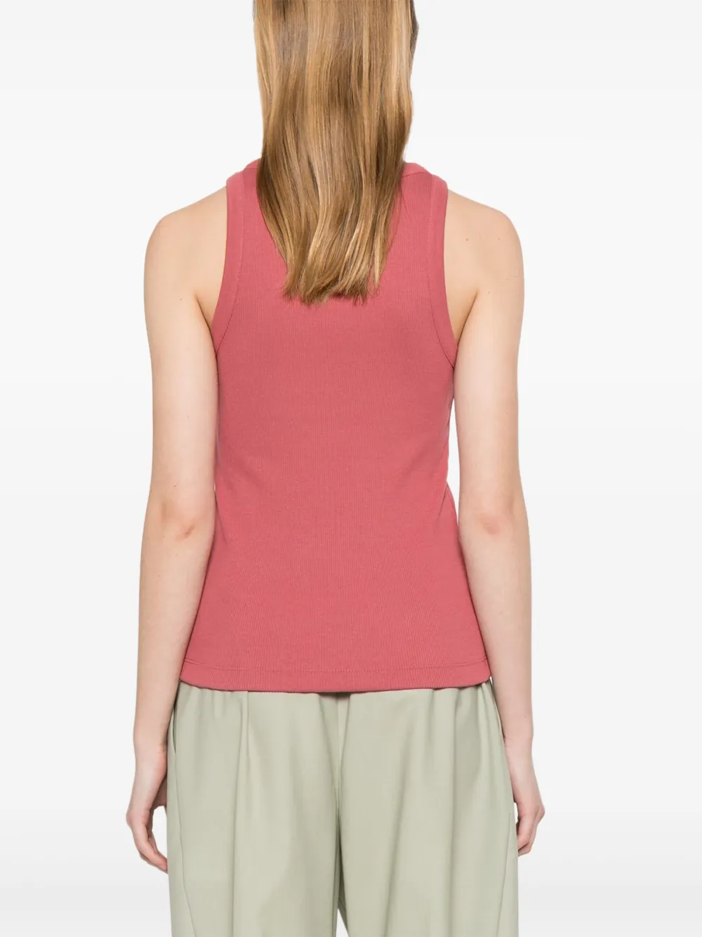 Vince Tanktop met diepe ronde hals Roze
