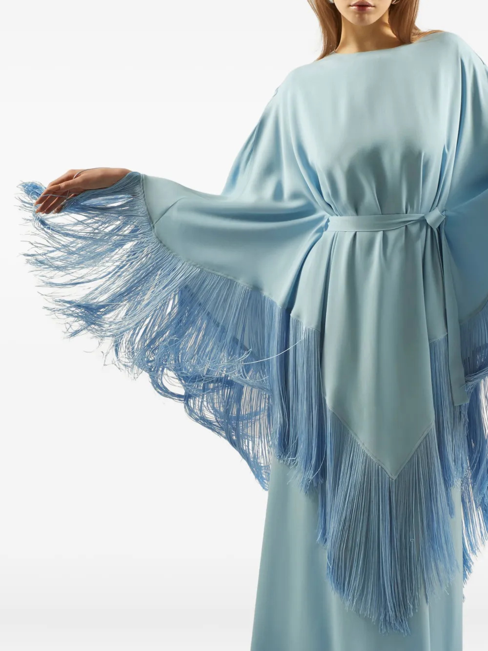 Shop Taller Marmo Bohemian Dress In Blue