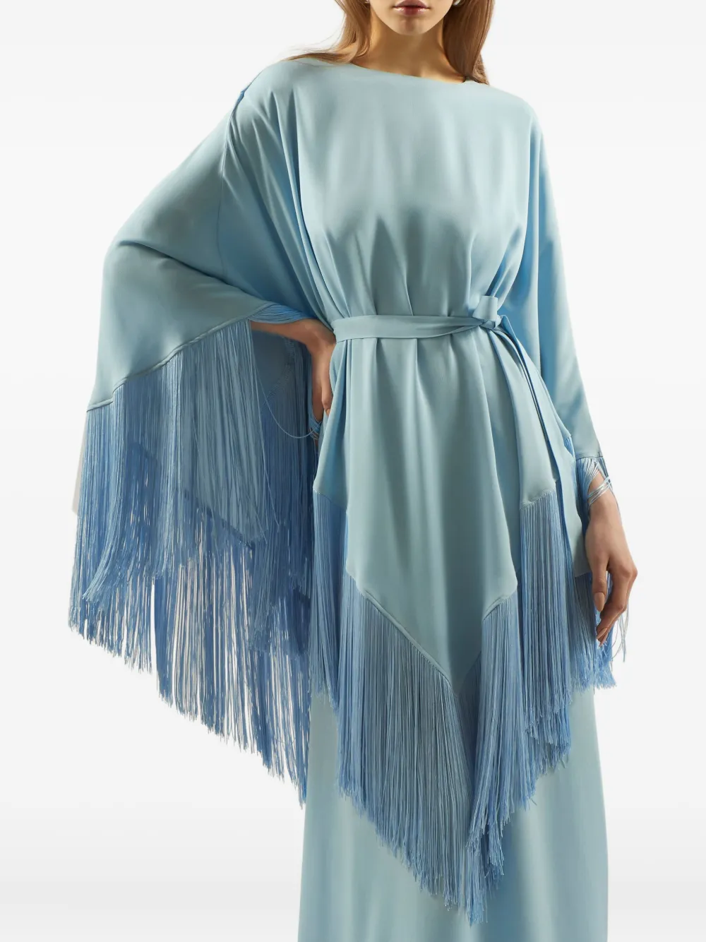 Shop Taller Marmo Bohemian Dress In Blue