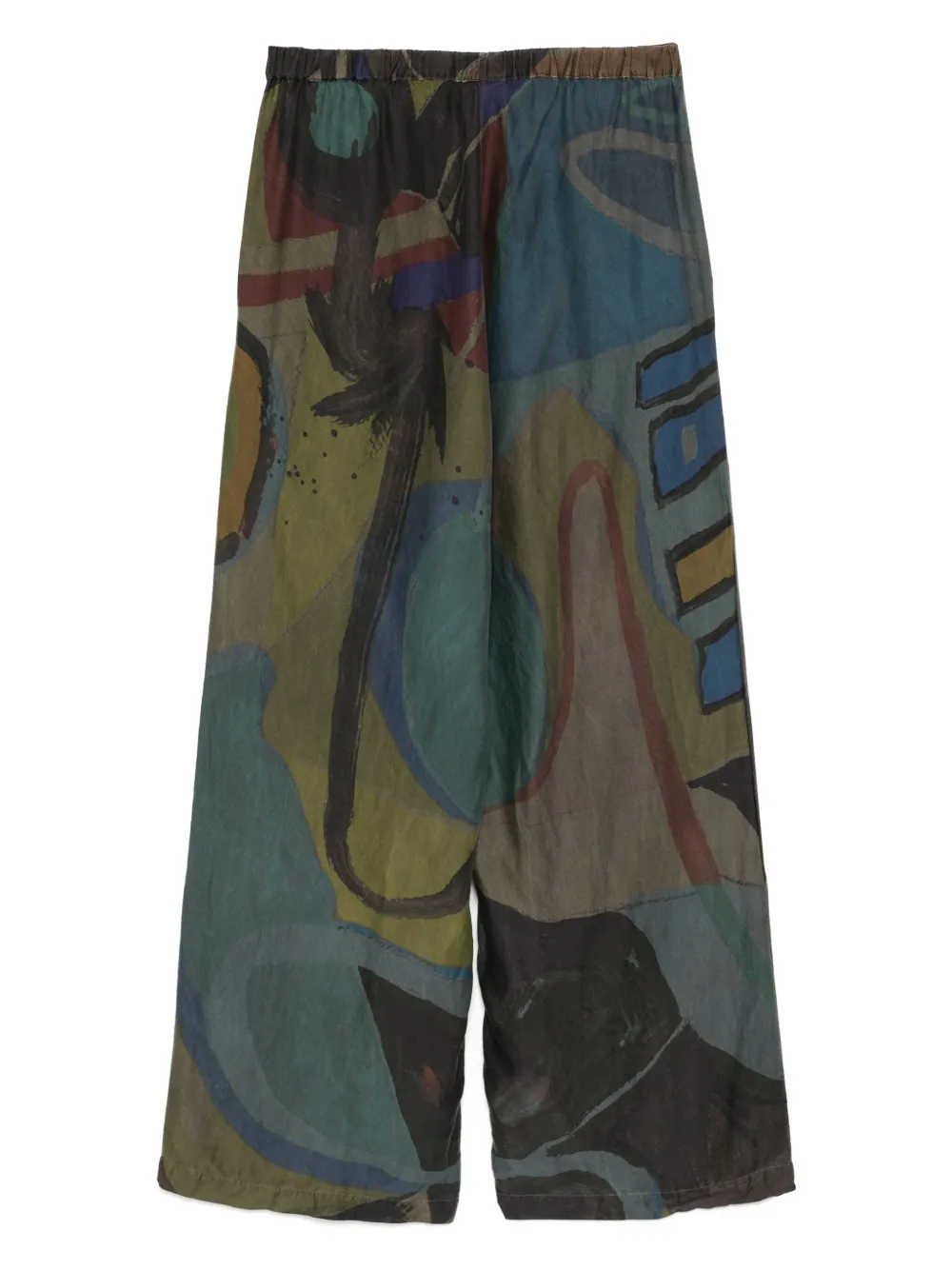Stain Shade graphic-print trousers | Wide Leg Pants | Image 2