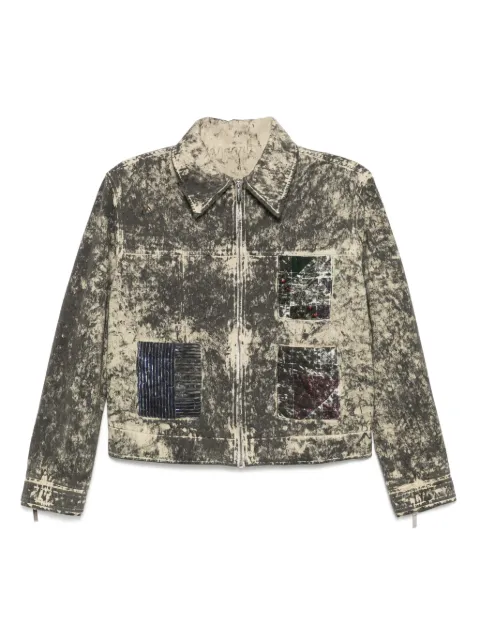 Stain Shade printed jacket