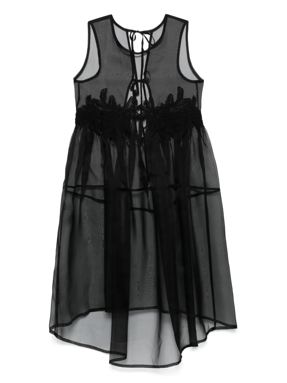 Maurizio Mykonos Semi-sheer Midi Dress