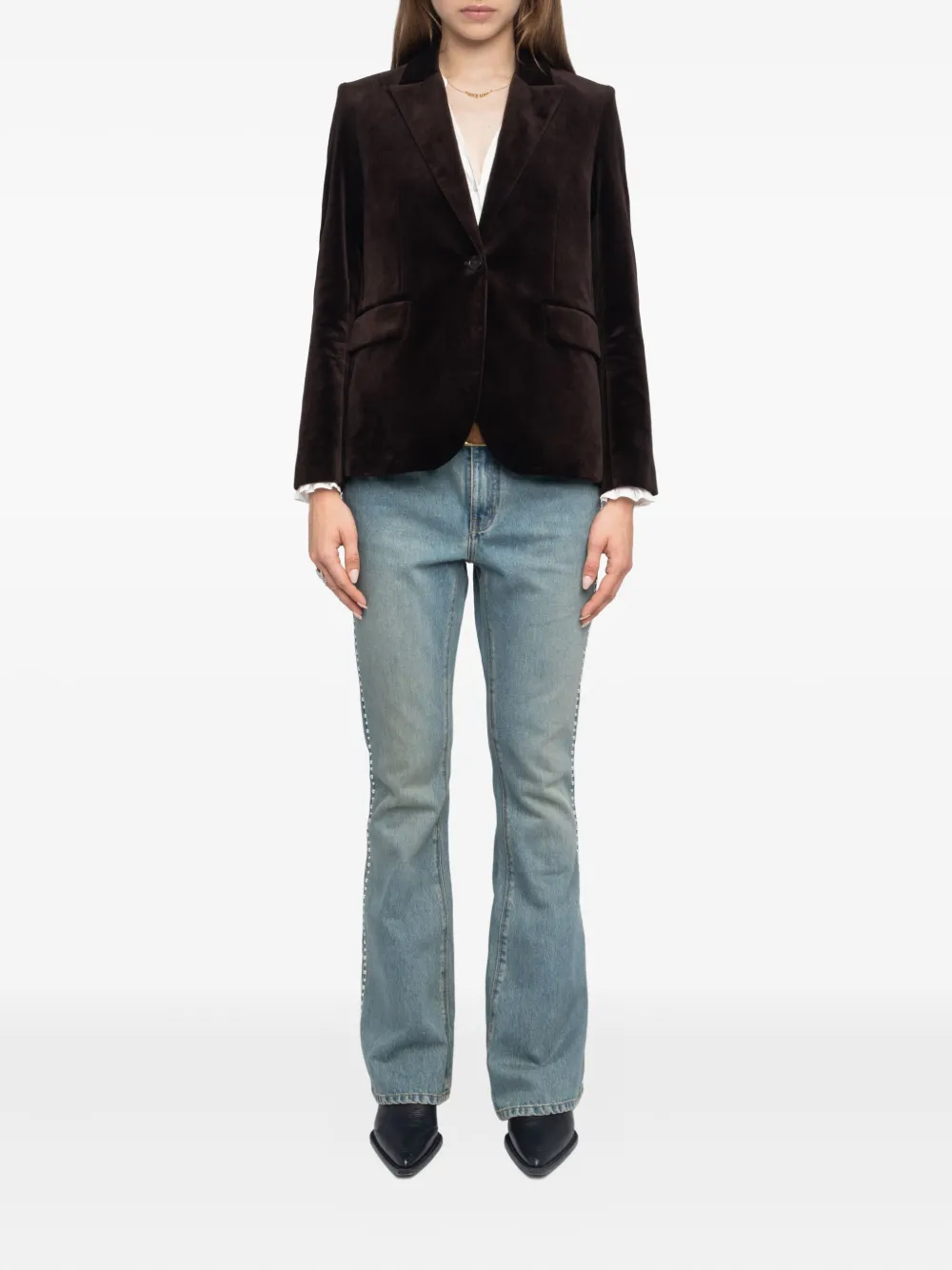 Zadig&Voltaire Vavy blazer Bruin