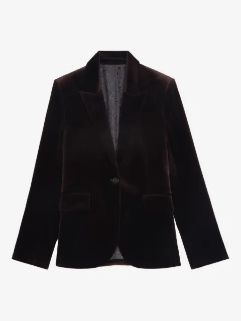 Zadig&Voltaire Vavy velvet blazer