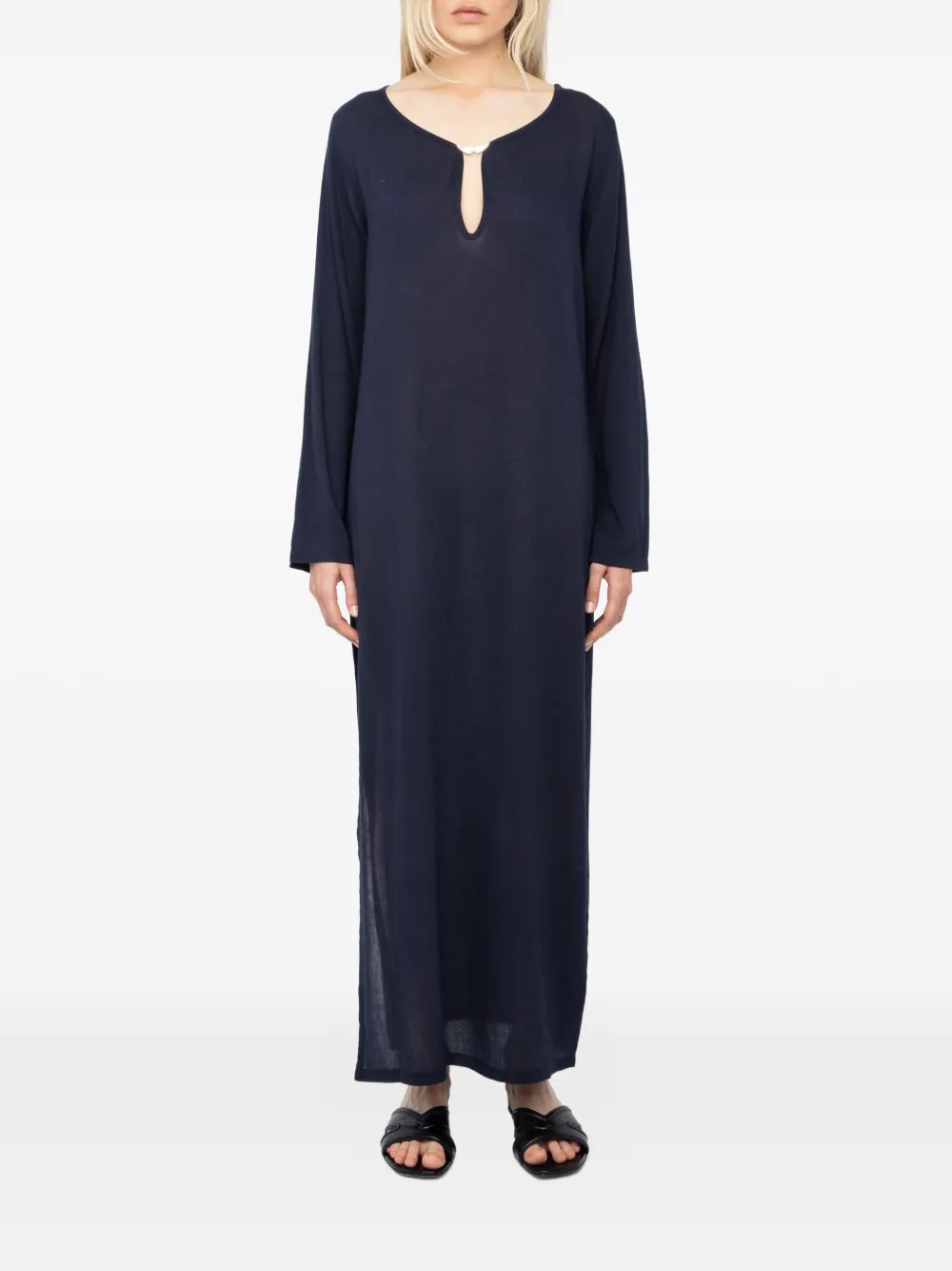 Zadig&Voltaire Delia maxi dress - Blauw