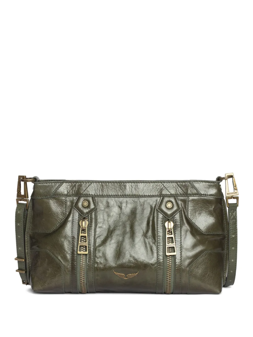 Zadig & Voltaire Sunny Mood ショルダーバッグ - グリーン Zadig & Voltaire Sunny Mood ショルダーバッグ - グリーン