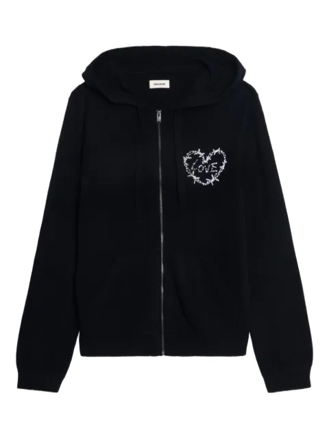 Zadig&Voltaire Clash zip-up hoodie