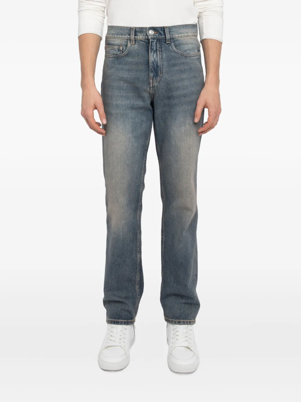 Zadig&Voltaire John jeans met vervaagd effect Blauw