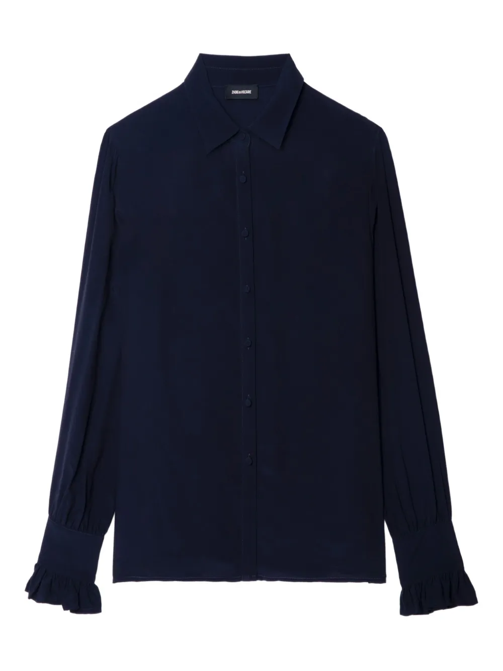 Zadig&Voltaire Blouse met ruches Blauw