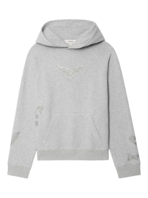 Zadig&Voltaire Georgy crystal-embellished hoodie