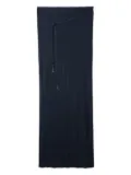 Zadig&Voltaire side-slit maxi skirt - Blue