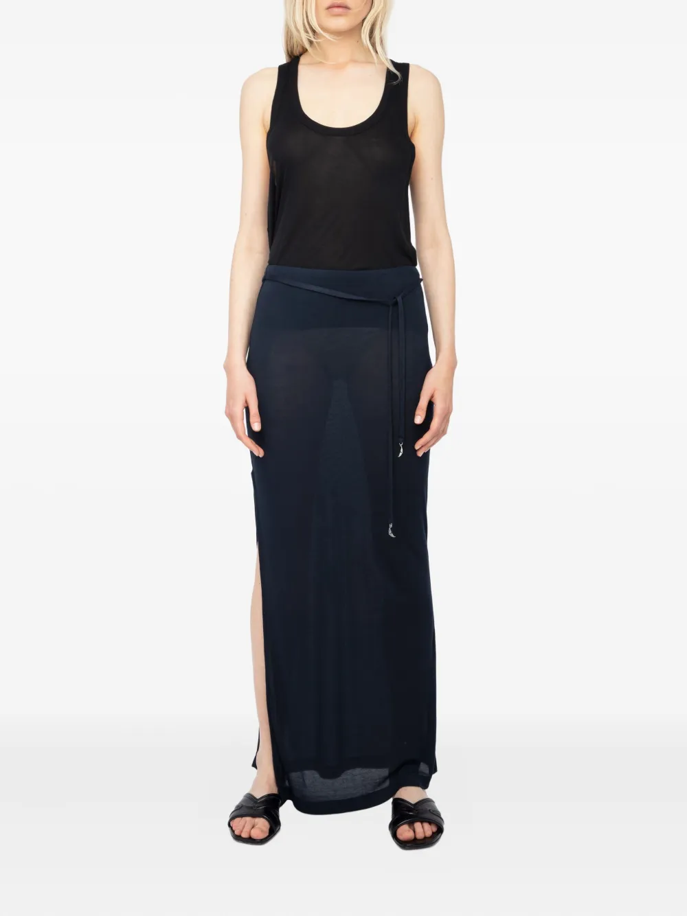 Zadig&Voltaire Giada maxi skirt - Blauw