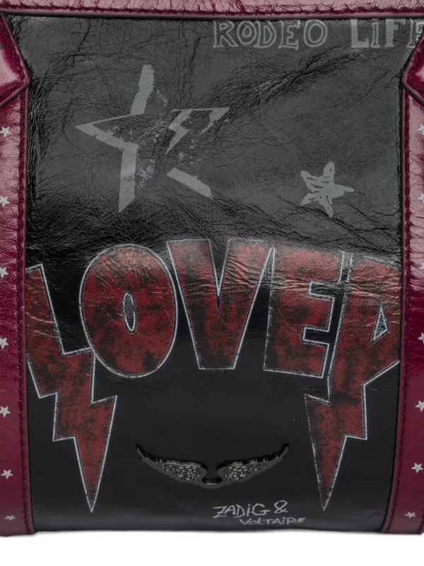Zadig&Voltaire Sunny Moody Punk graphic-print Cross Body Bag