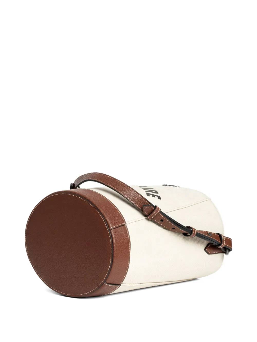 ZADIG & VOLTAIRE LOGO-PRINT BUCKET BAG