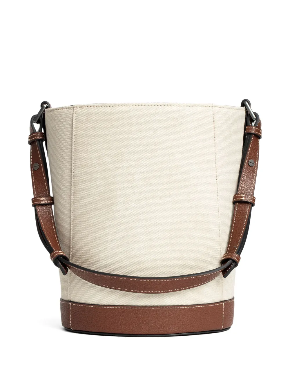 ZADIG & VOLTAIRE LOGO-PRINT BUCKET BAG
