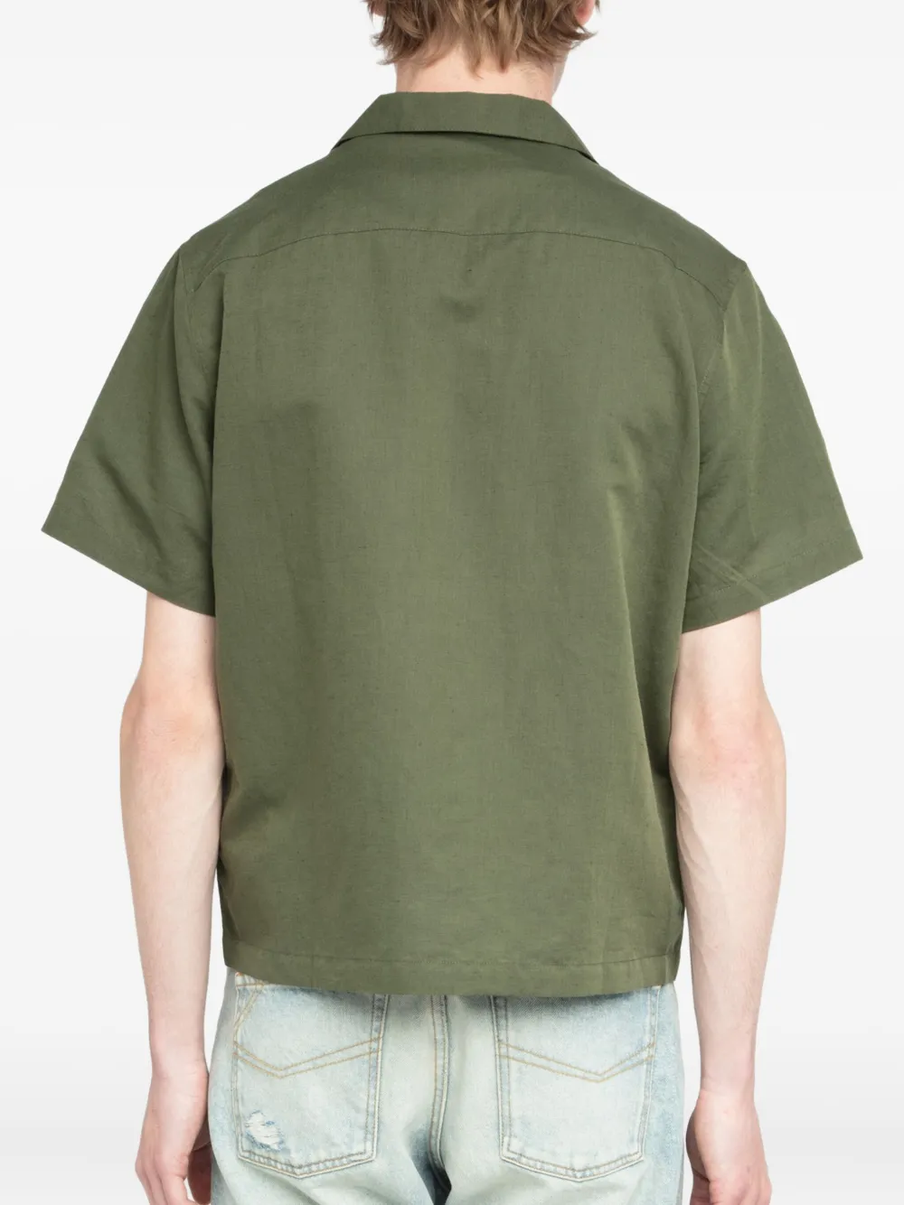 Zadig&Voltaire Overhemd met korte mouwen Groen