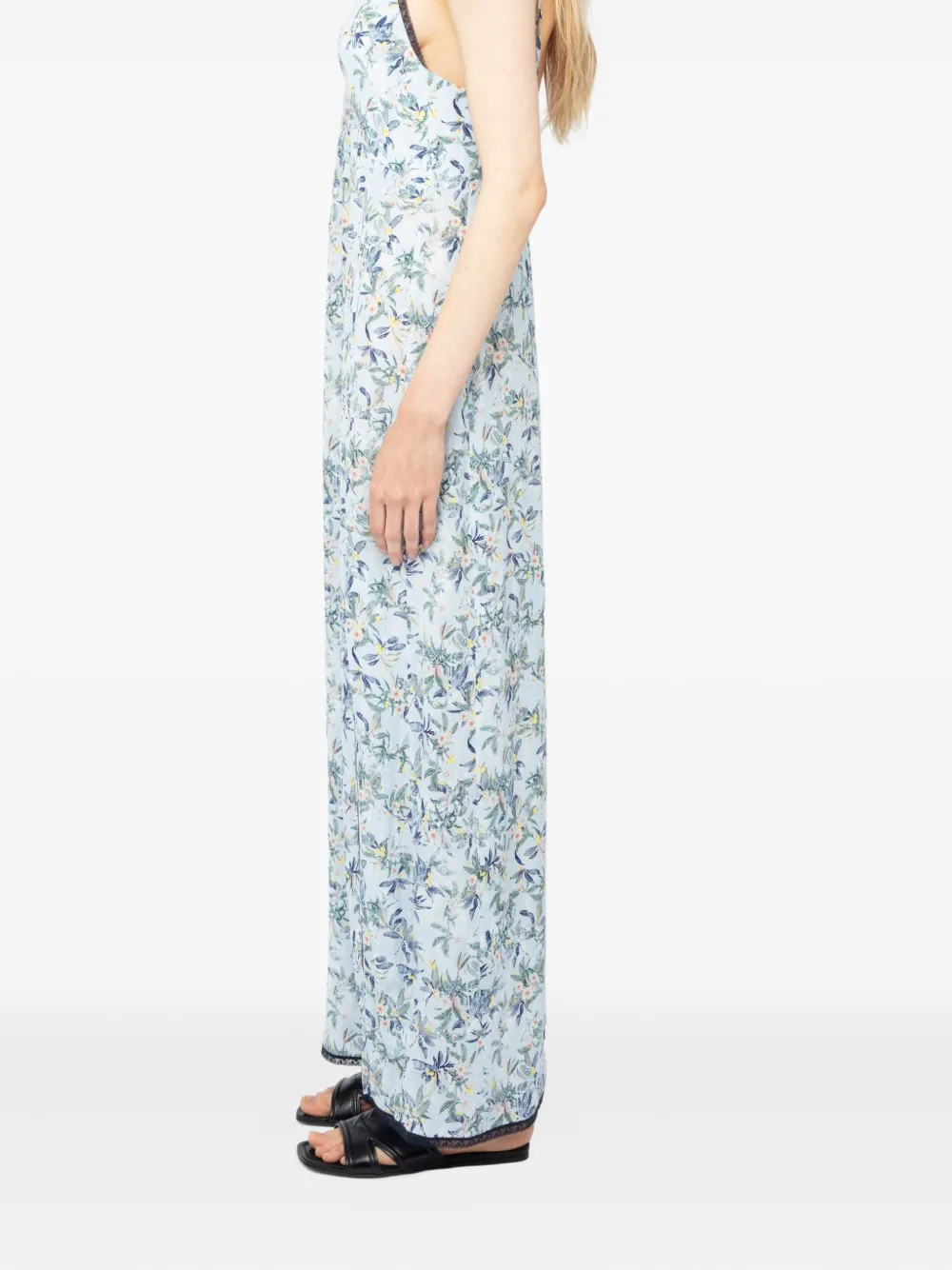 Zadig&Voltaire Ramelil maxi-jurk Blauw