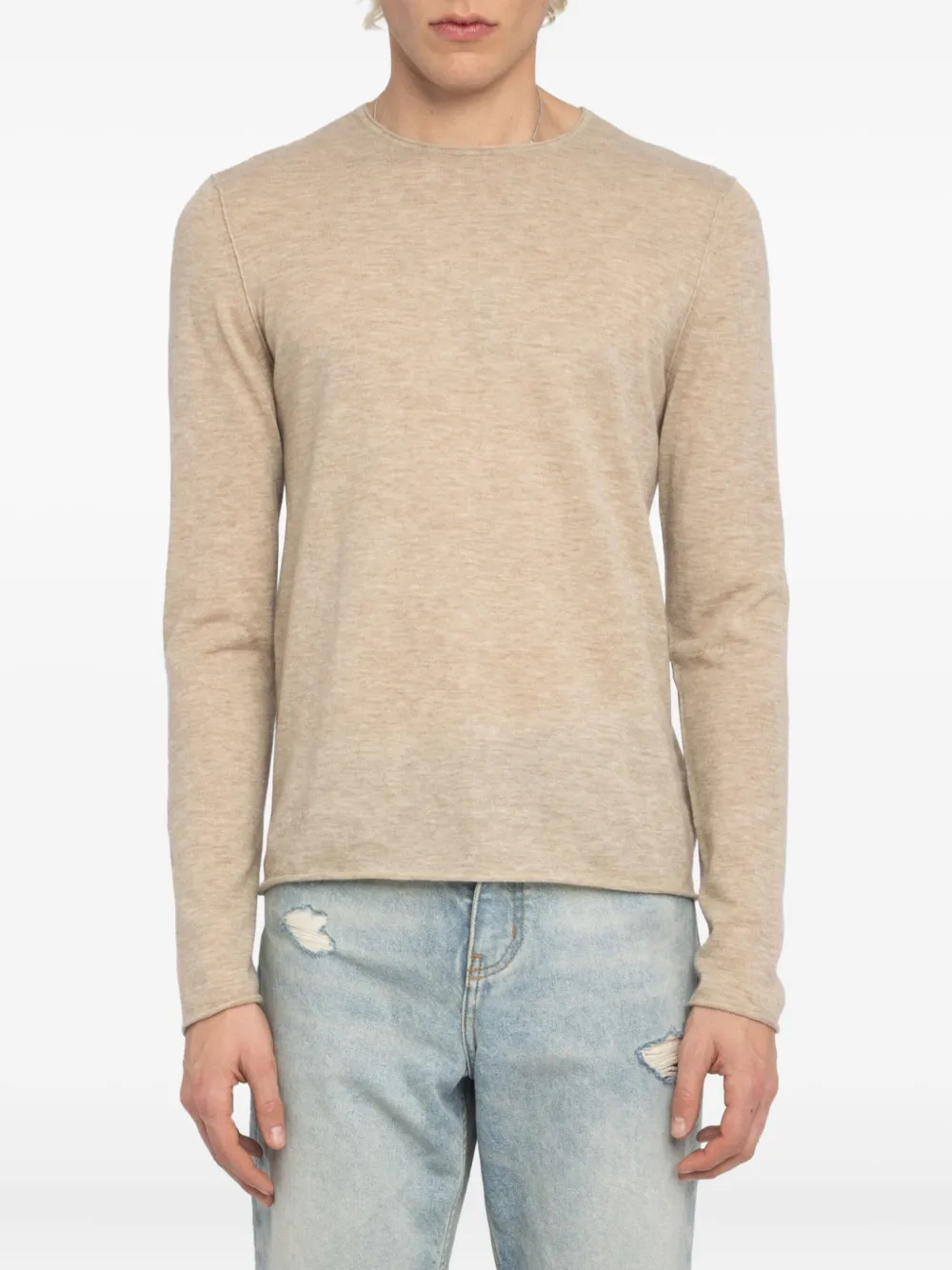 Zadig&Voltaire Kasjmier trui Beige
