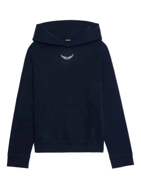 Zadig&Voltaire Georgy rhinestone-embellished hoodie