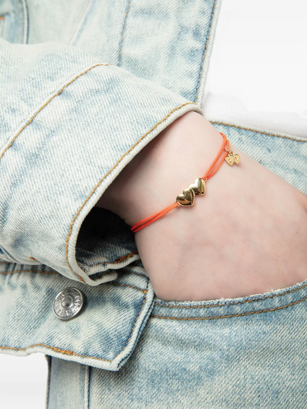 Zadig & Voltaire Link Heart Bracelet