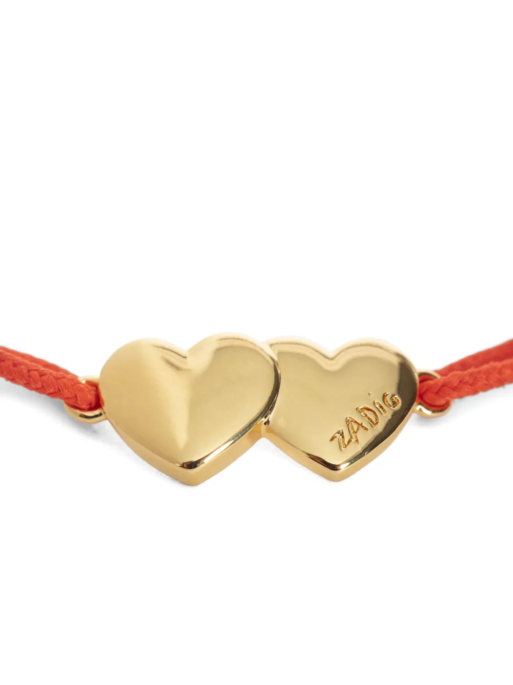 Zadig&Voltaire Link Heart armband - Rood