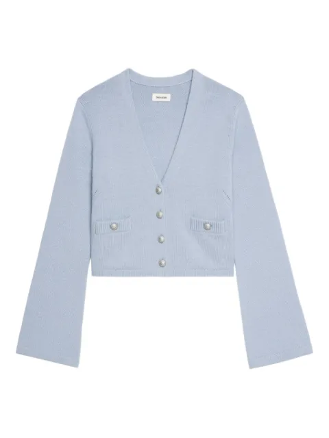 Zadig&Voltaire wide-sleeve cashmere cardigan