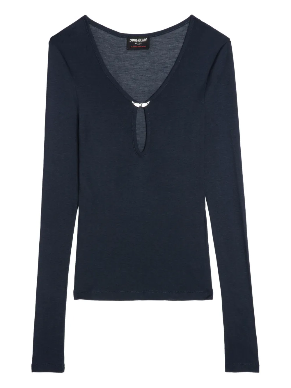 Zadig&Voltaire Tina T-shirt Blauw