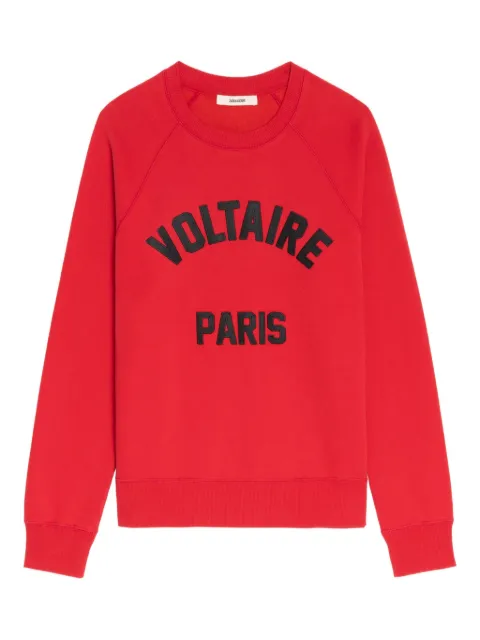 Zadig&Voltaire logo-lettering sweatshirt