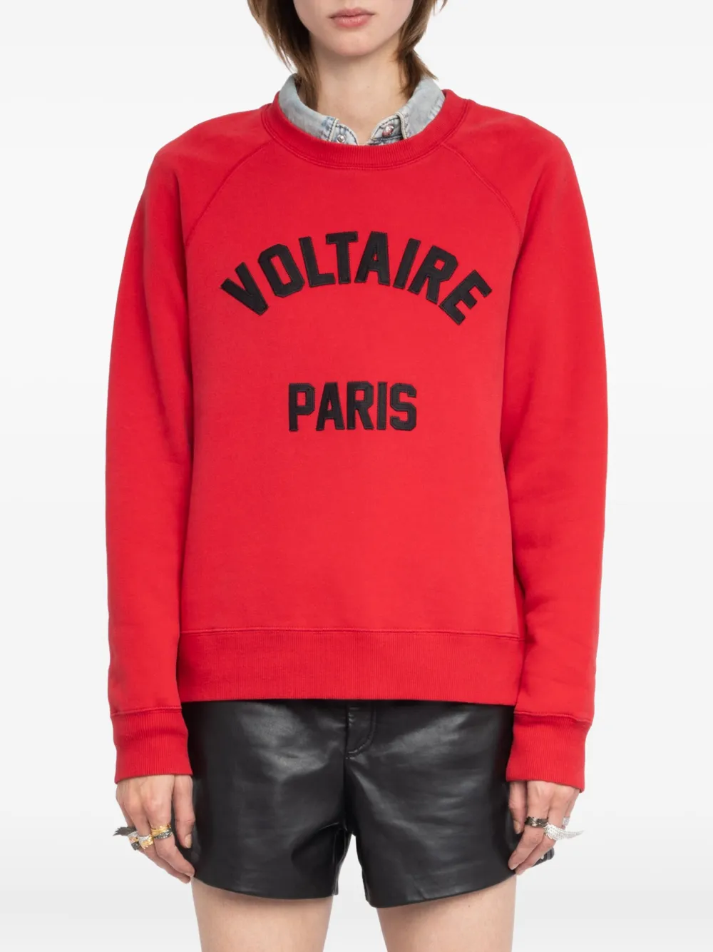 Zadig&Voltaire Sweater met logo Rood