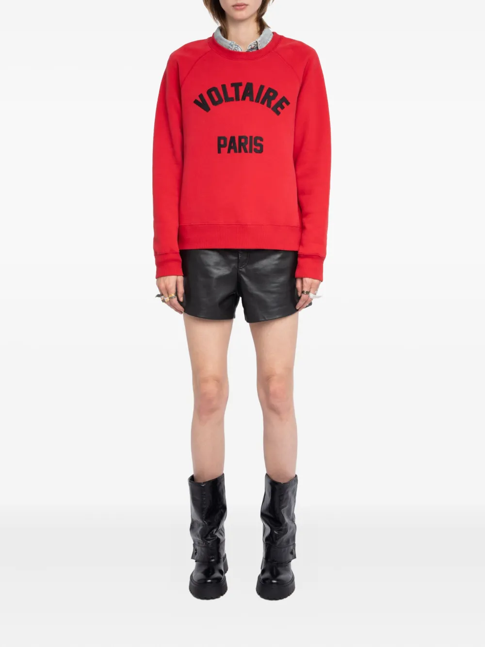 Zadig&Voltaire Sweater met logo Rood