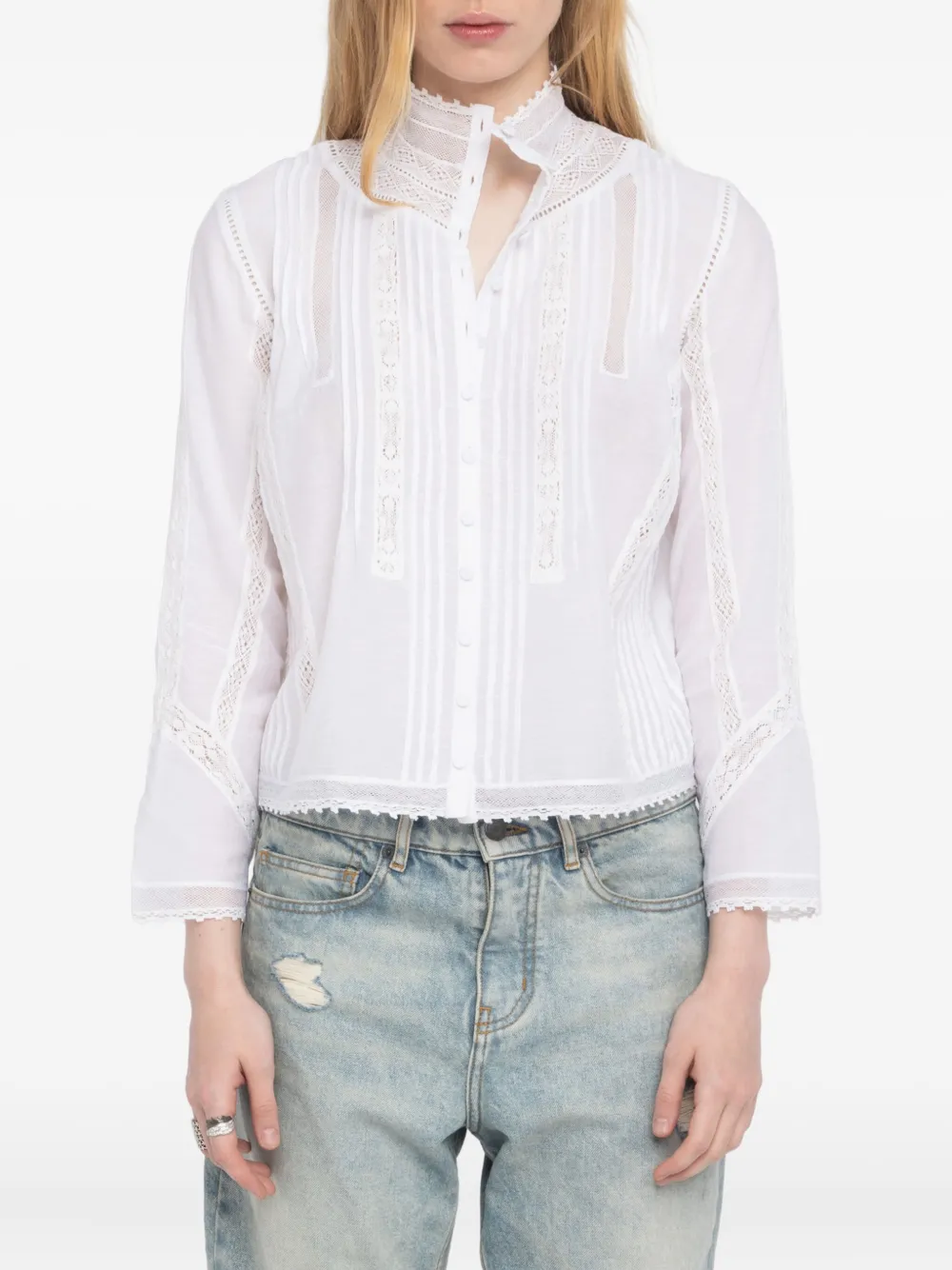 Zadig&Voltaire Tano blouse Wit
