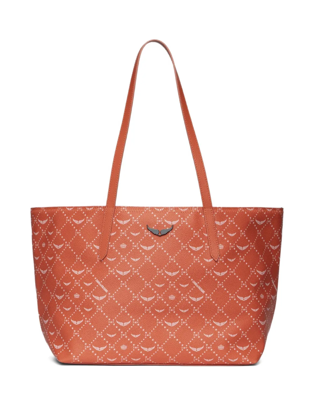 Zadig&Voltaire Shopper met Z-logo Oranje