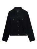 Zadig&Voltaire Bases corduroy button-fastening jacket - Black