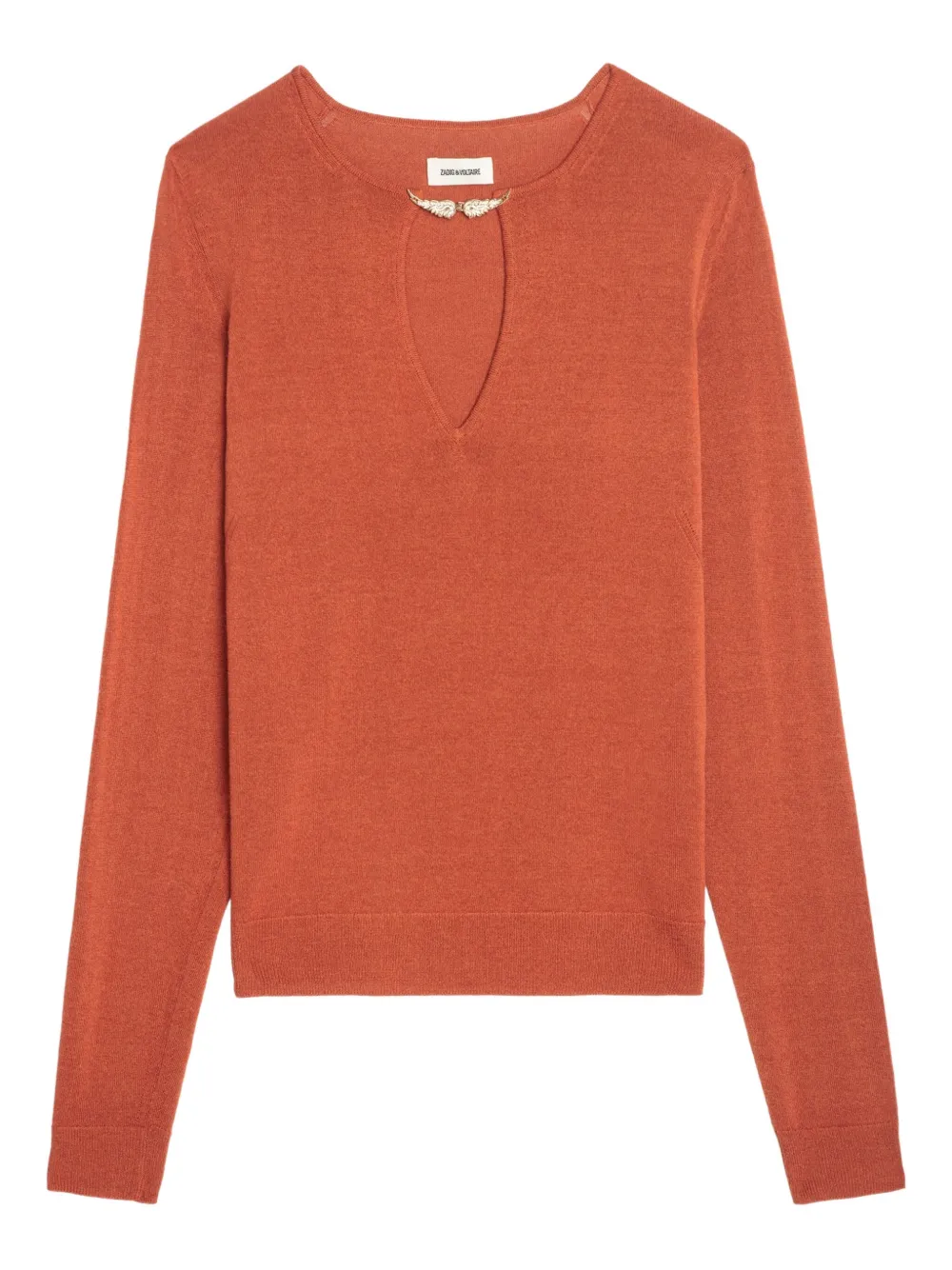 Zadig&Voltaire Sayan trui Oranje