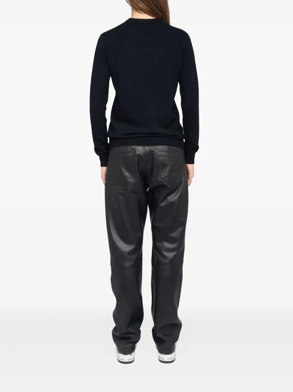 Zadig&Voltaire Trui met hartdetail Zwart