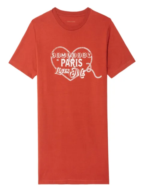 Zadig&Voltaire vestido corto Dima