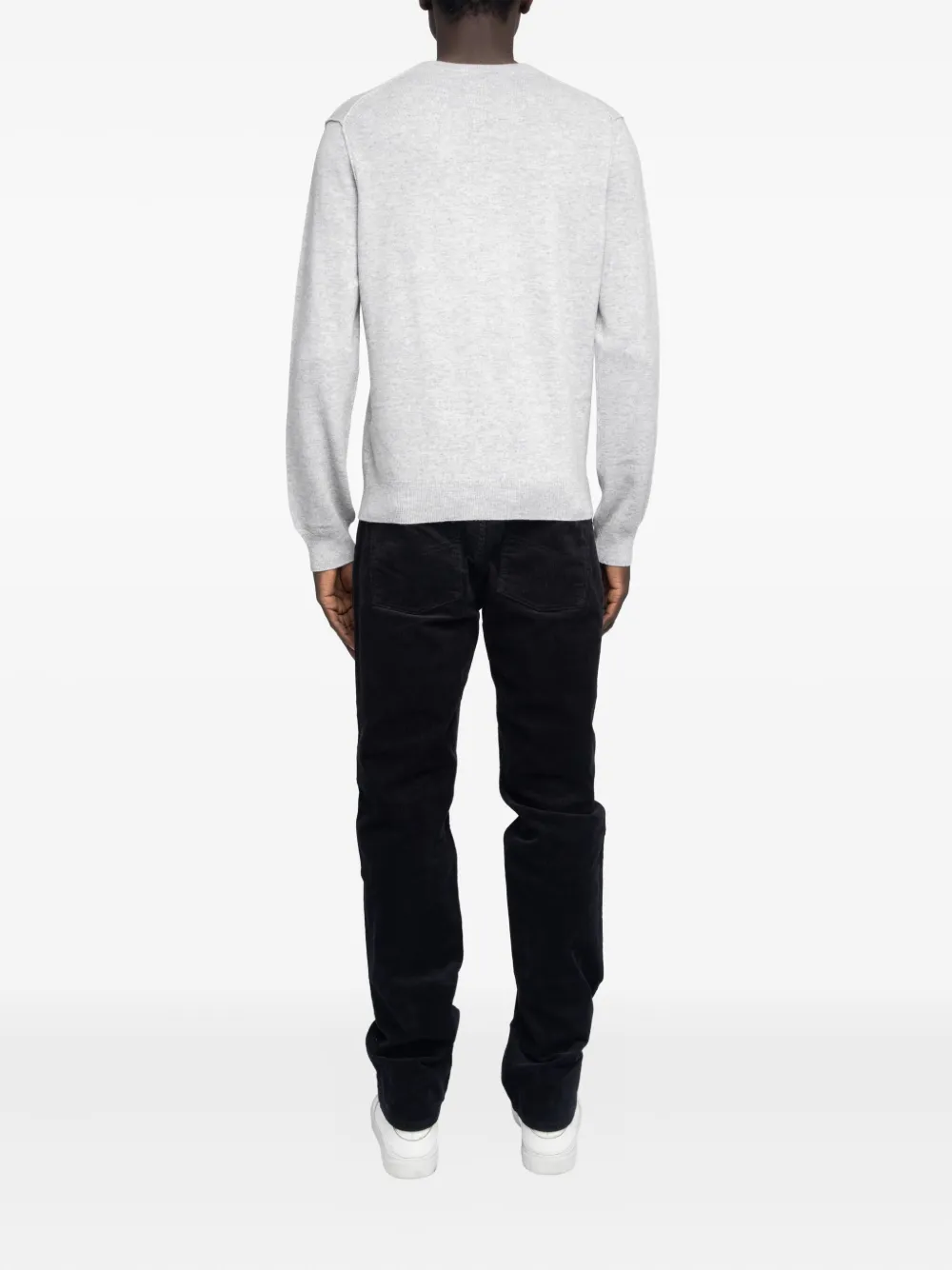 Zadig&Voltaire Kennedy trui met prikkeldraad-detail Grijs