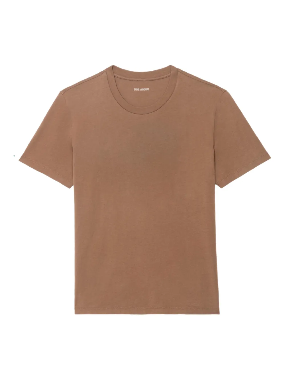 Zadig&Voltaire Tommy katoenen T-shirt met doodskopprint Bruin