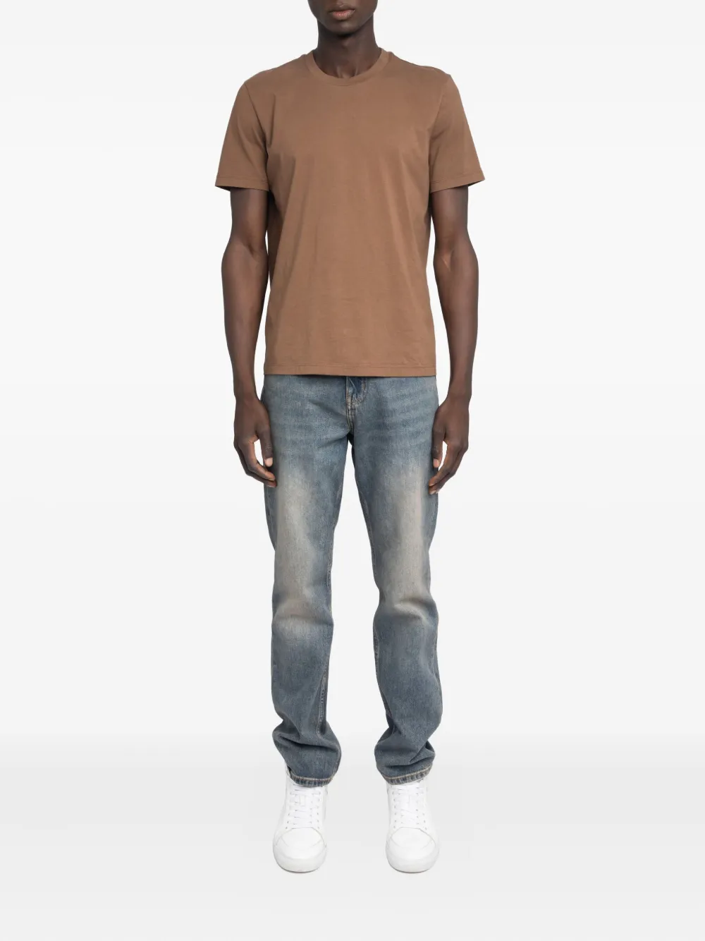Zadig&Voltaire Tommy skull-print cotton T-shirt - Bruin
