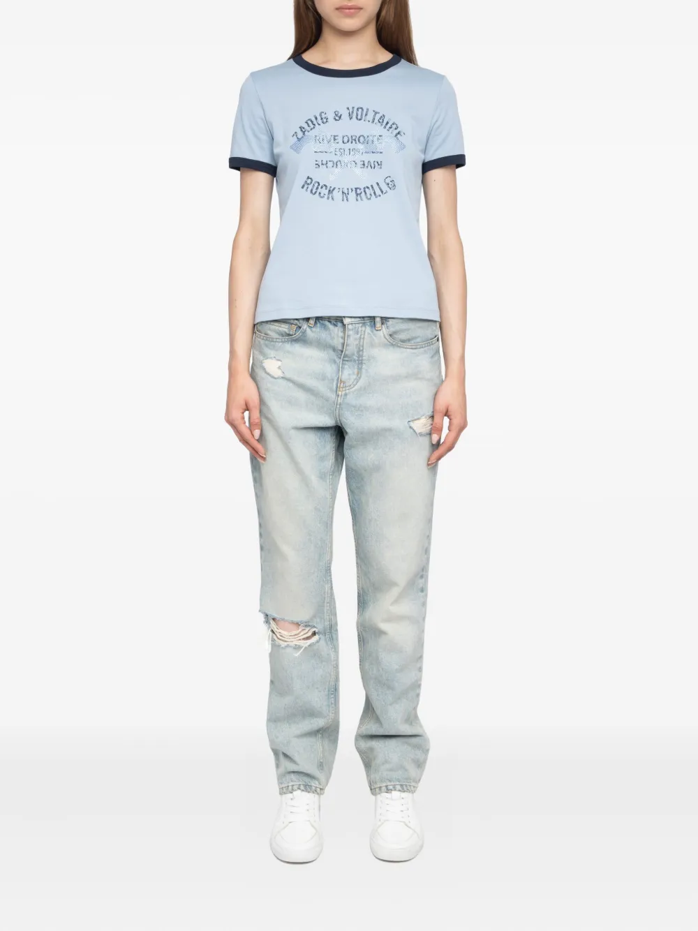 Zadig&Voltaire Woos rhinestone-embellished T-shirt | T-Shirts & Jersey Shirts | Image 2