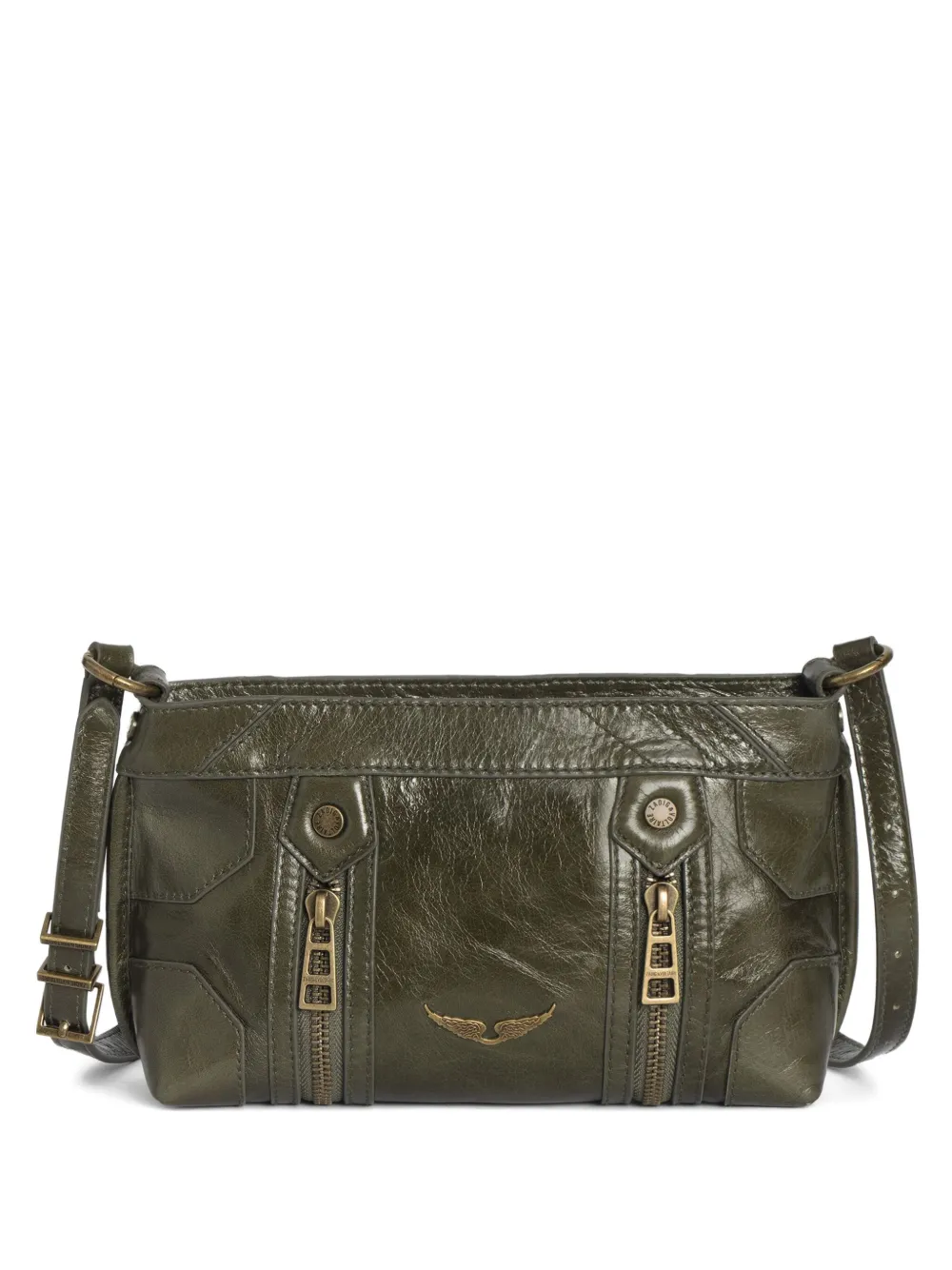 Zadig & Voltaire Sunny Mood ショルダーバッグ - グリーン Zadig & Voltaire Sunny Mood ショルダーバッグ - グリーン