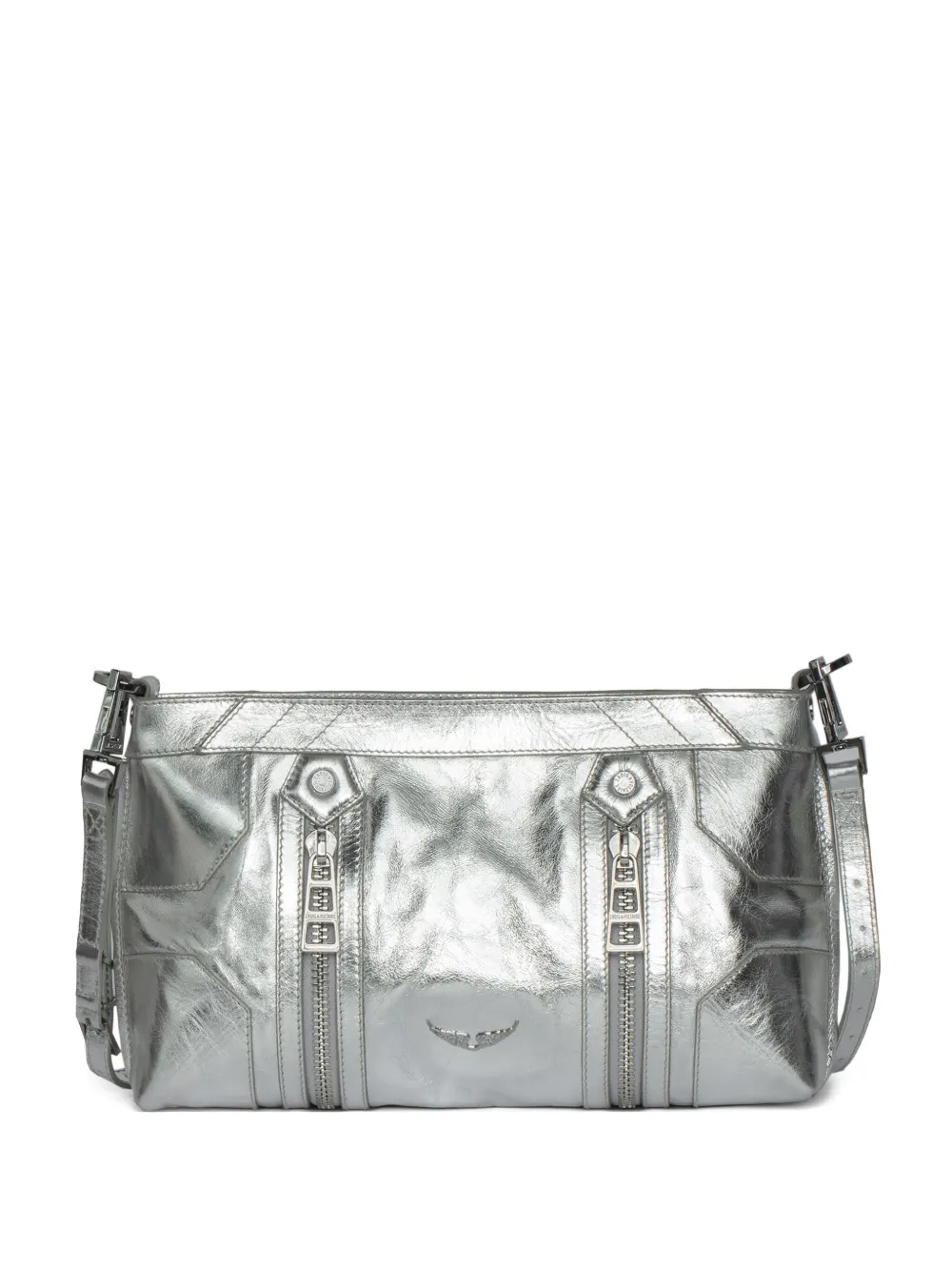 Zadig&Voltaire Sunny schoudertas Zilver