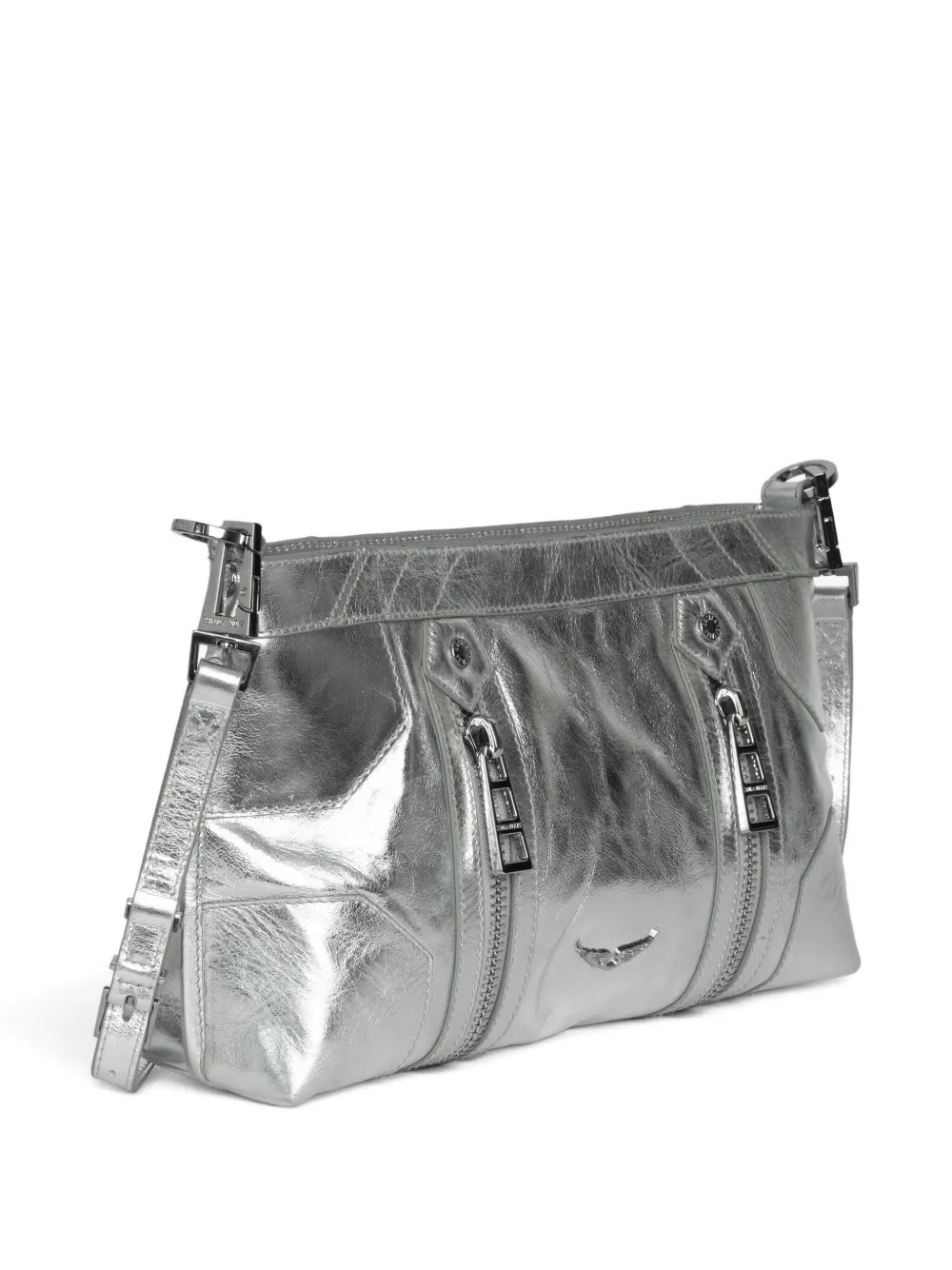 Zadig&Voltaire Sunny schoudertas Zilver