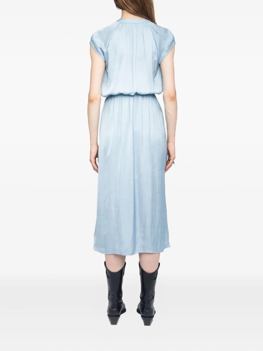 Zadig&Voltaire Randall midi dress Blauw