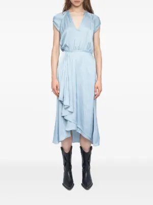 フランス　ブランド　ザディグエヴォルテール レザー　ワンピース　ラム革 ZADIG & VOLTAIRE(ザディグ エ ヴォルテール) ワンピース