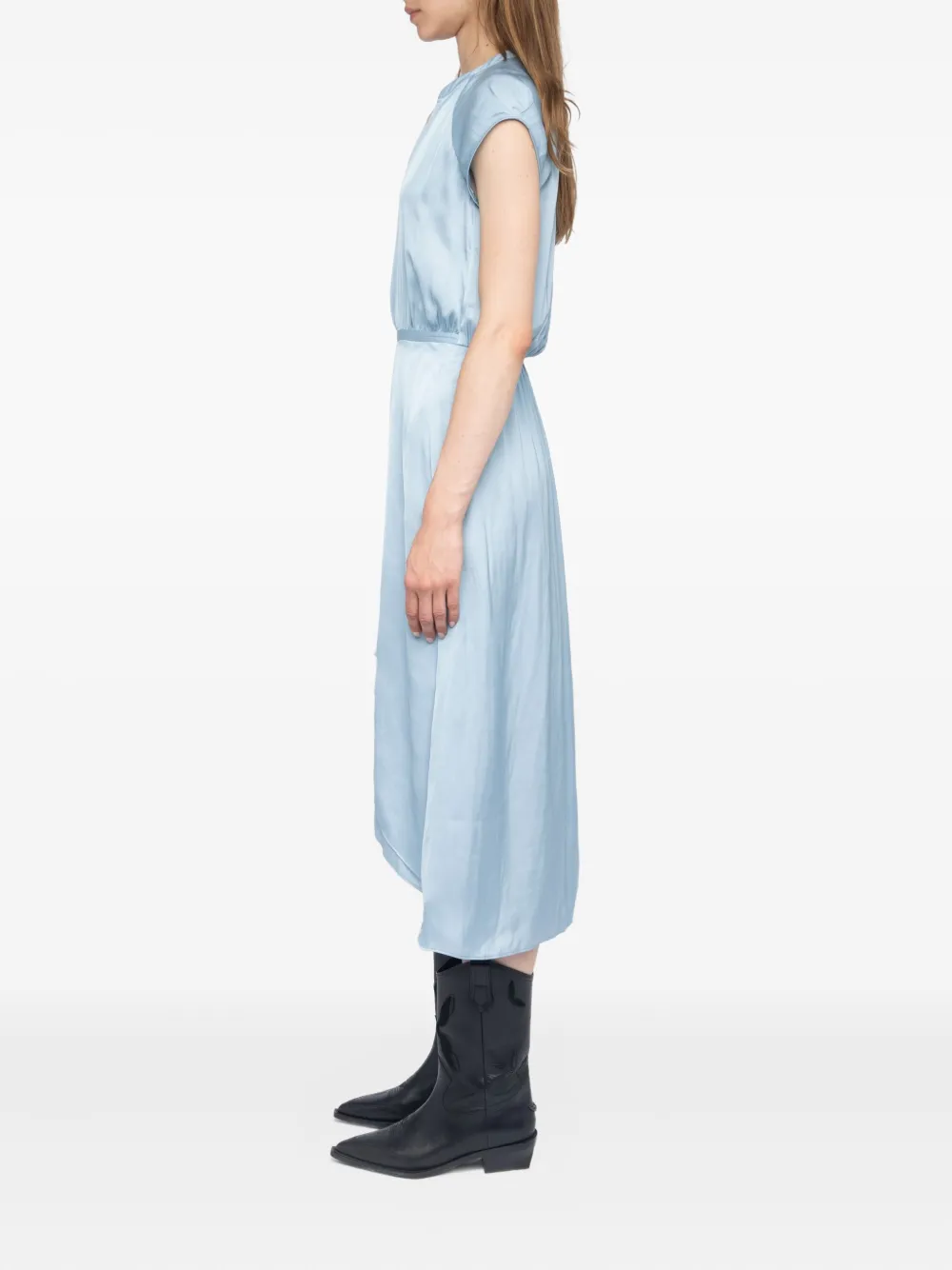 Zadig&Voltaire Randall midi dress Blauw